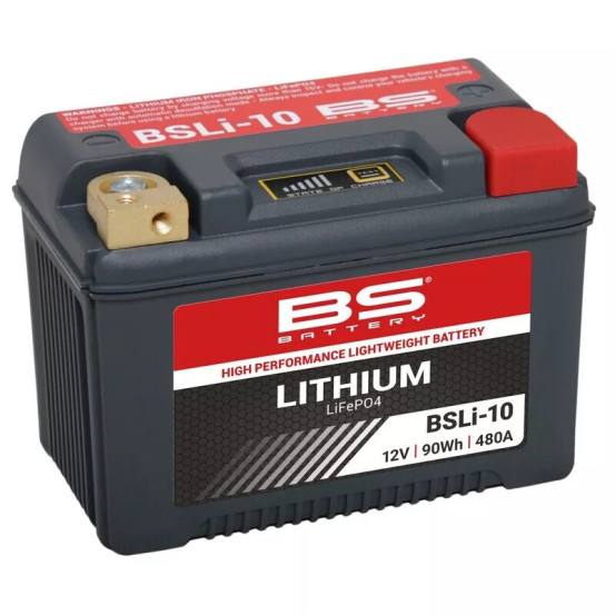 Batterie moto lithium 12v BS Ion BSLI 10