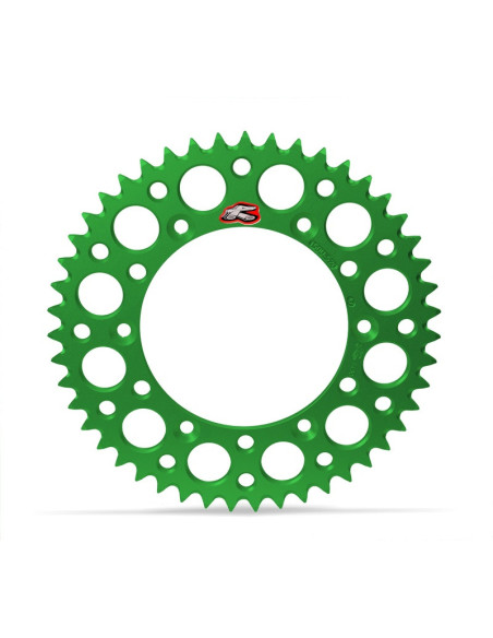 Couronne RENTHAL Alu ultra light Kawasaki 80/85 KX Vert