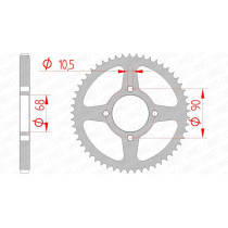 Couronne Acier AFAM 10205