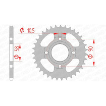 Couronne Acier AFAM 10214