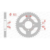 Couronne Acier AFAM 10229
