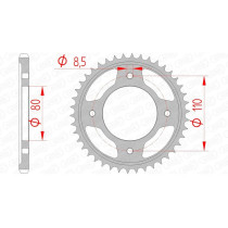 Couronne Acier AFAM 10235