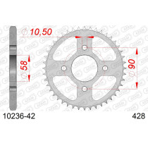 Couronne Acier AFAM 10236