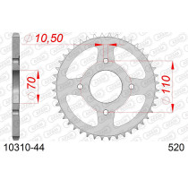 Couronne Acier AFAM 10310