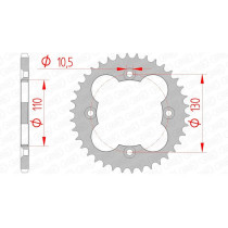 Couronne Acier AFAM 10318