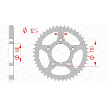 Couronne Acier AFAM 10608