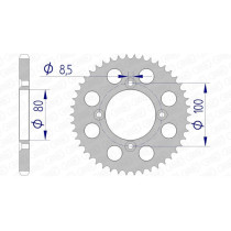 Couronne Alu AFAM 11110
