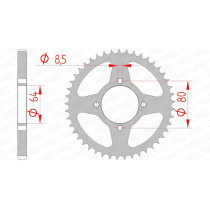 Couronne Acier AFAM 12200