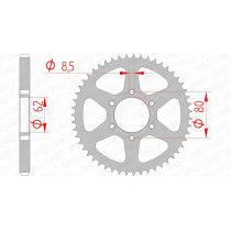 Couronne Acier AFAM 12208
