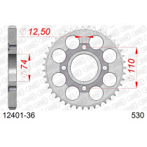 Couronne Acier AFAM 12401