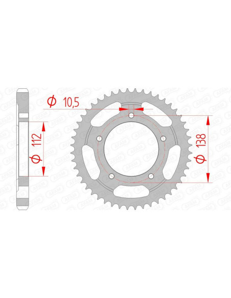 Couronne Acier AFAM 12607