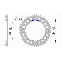 Couronne Alu AFAM 13108