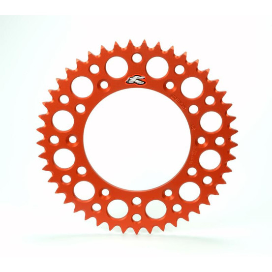 Couronne Ultra-Light Anti Boue RENTHAL KTM Orange