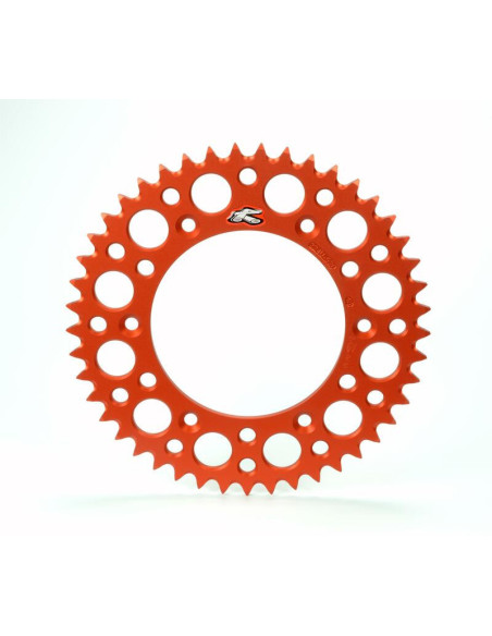 Couronne Ultra-Light Anti Boue RENTHAL KTM Orange