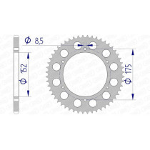 Couronne Alu AFAM 13301