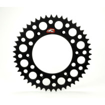 Couronne Ultra-Light Anti Boue RENTHAL KAWASAKI SUZUKI Noir