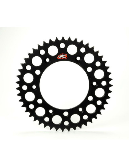 Couronne Ultra-Light Anti Boue RENTHAL KAWASAKI SUZUKI Noir