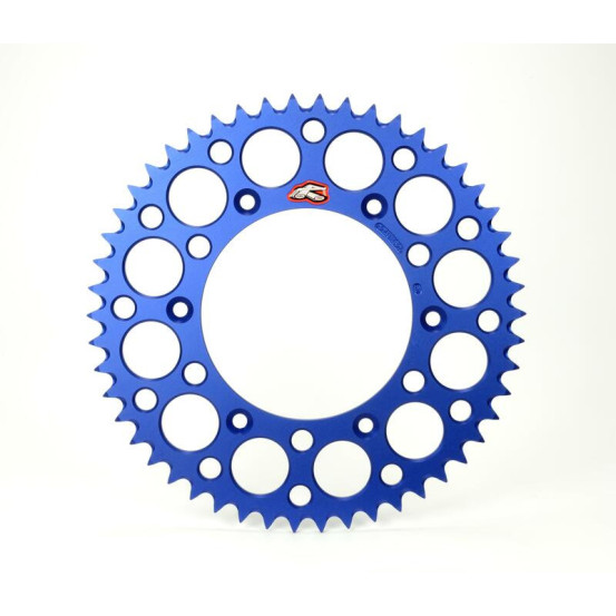 Couronne Ultra-Light Anti Boue RENTHAL YAMAHA Bleu
