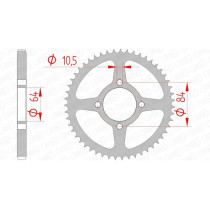 Couronne Acier AFAM 14215
