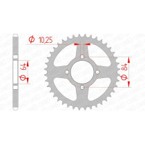 Couronne Acier AFAM 14310