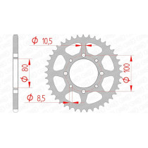 Couronne Acier AFAM 14312