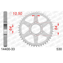 Couronne Acier AFAM 14400