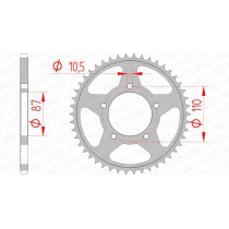 Couronne Acier AFAM 14405