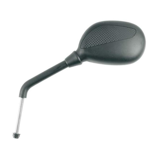 Rétroviseur type origine PEUGEOT 50 Ludix et E Vivacity Noir M8/125
