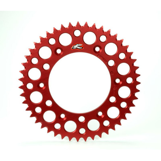 Couronne Ultra-Light Anti-Boue RENTHAL 150 CRF R 2007-13 Rouge Pas de chaîne 420