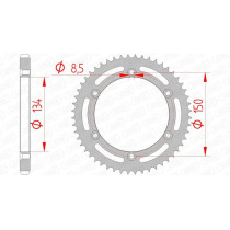 Couronne Acier AFAM 16207