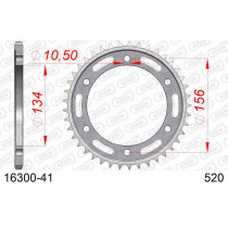 Couronne Acier AFAM 16300