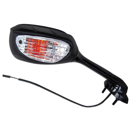 Rétroviseur type origine 600/750 GSX-R 2010-2015 et 1000 GSX-R 2009-2014 noir