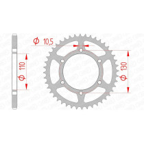 Couronne Acier AFAM 16500