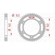 Couronne Acier AFAM 16701