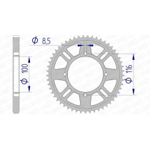 Couronne Alu AFAM 17105