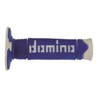 Poignées moto DOMINO Off-Road Full Grip à picots