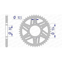 Couronne Alu AFAM 17606