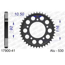 Couronne Alu AFAM 17900