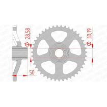 Couronne Acier AFAM 35100