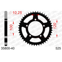 Couronne Acier AFAM 35800