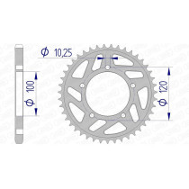 Couronne Alu AFAM 36802