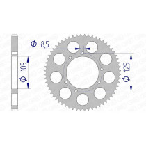 Couronne Alu AFAM 48200
