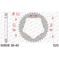 Couronne Acier AFAM 50608