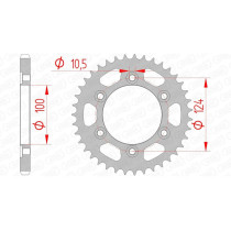 Couronne Acier AFAM 50609