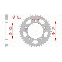 Couronne Acier AFAM 50612