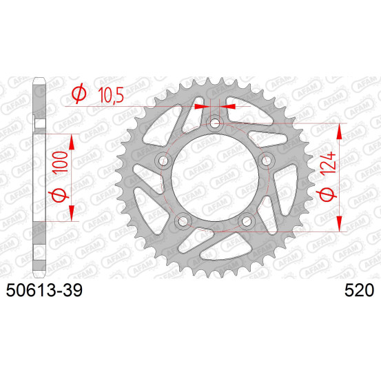 Couronne Acier AFAM 50613