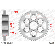 Couronne Acier AFAM 50806