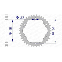 Couronne Alu AFAM 51803
