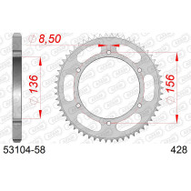 Couronne Acier AFAM 53104