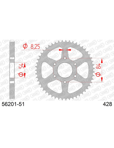 Couronne Acier AFAM 56201
